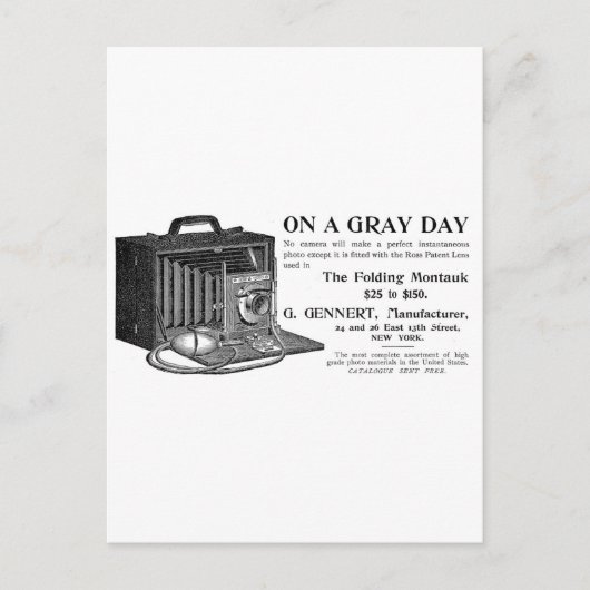 De volgende Montauk camera Briefkaart (Voorkant)