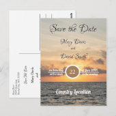 De volgende ochtend sparen de Datum Briefkaart (Voorkant / Achterkant)