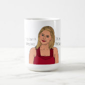 De volgende stap: "Het is een democratie" Koffiemok (Center)