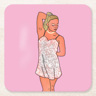 De volgende stap in de showstoppa van Michelle Kartonnen Onderzetters