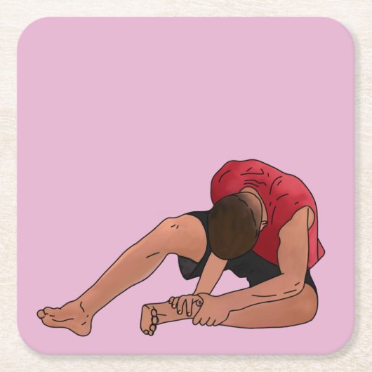 De volgende stap is Daniel's enkel Kartonnen Onderzetters (Voorkant)