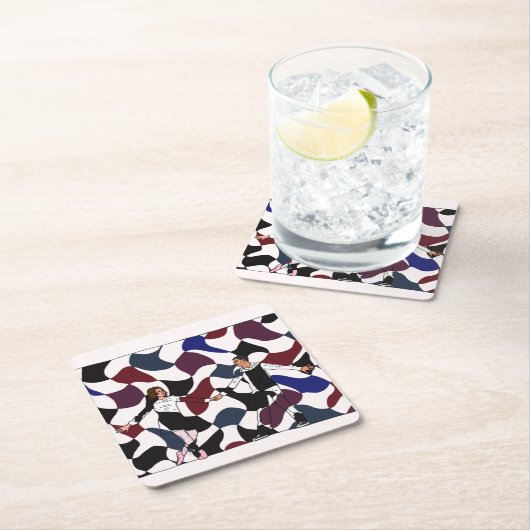 De volgende stap James en Riley 'Whirlwind' dansen Kartonnen Onderzetters (Insitu)