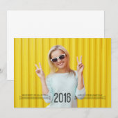 De volgende stap - Zwarte tekst Aankondiging (Voorkant / Achterkant)