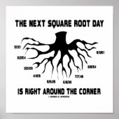 De volgende vierkantsworteldag is vlak om de hoek poster (Voorkant)