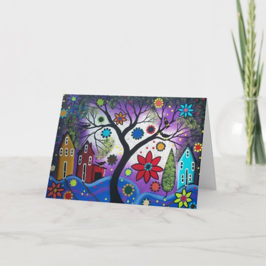 De VOLKS Schemering van de Regenboog van de KUNST Kaart (Voorkant)