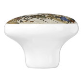 De volkstelling in Bethlehem (door Pieter Bruegel) Keramische Knop (Zijkant)