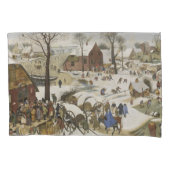 De volkstelling in Bethlehem (door Pieter Bruegel) Kussensloop (Voorkant)
