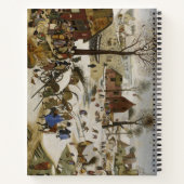 De volkstelling in Bethlehem (door Pieter Bruegel) Notitieboek (Achterkant)