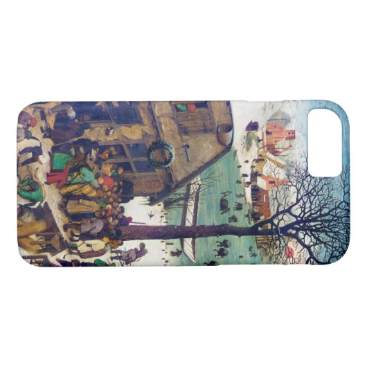De volkstelling in Bethlehem, Pieter Bruegel Case-Mate iPhone Case (Achterkant (Horizontaal))