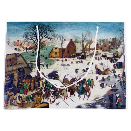 De volkstelling in Bethlehem, Pieter Bruegel Groot Cadeauzakje (Voorkant)