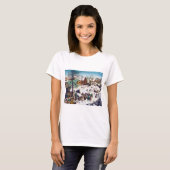 De volkstelling in Bethlehem, Pieter Bruegel T-shirt (Voorkant volledig)