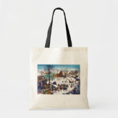 De volkstelling in Bethlehem, Pieter Bruegel Tote Bag (Voorkant)