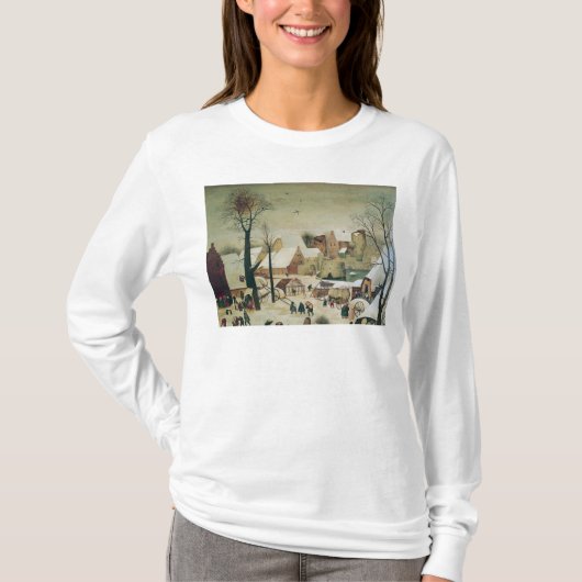 De volkstelling in Bethlehem T-shirt (Voorkant)