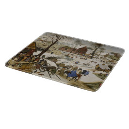 De volkstelling te Bethlehem (door Pieter Bruegel) Snijplank