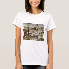 De volkstelling te Bethlehem (door Pieter Bruegel) T-shirt
