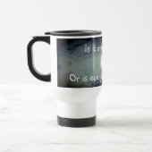 De volle maan is iedereen flauw. reisbeker (Links)