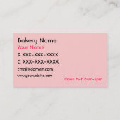 De volledig klantgerichte leuke kaarten van de visitekaartje (Achterkant)