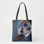 De volledige Canvas tas van The Witch's Flight (Voorkant)