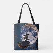 De volledige Canvas tas van The Witch's Flight (Achterkant)
