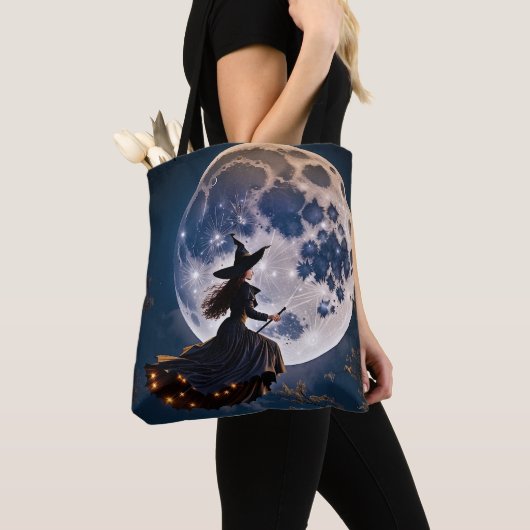 De volledige Canvas tas van The Witch's Flight (Dichtbij)
