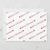 De volledige Foto van de Kaart met Vrolijke (Achterkant)