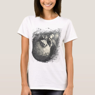 de volledige grootte van de koperen klimmer t-shirt