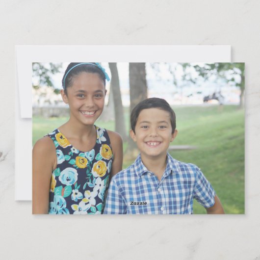 De volledige Kaart Feliz van de Douane van de (Achterkant)