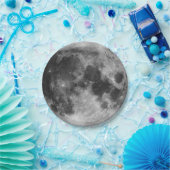 De volledige maan papieren bordje (Feest)