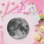 De volledige maan papieren bordje (Feest)