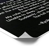 De volledige maan verschijnt/ poster (Hoek)