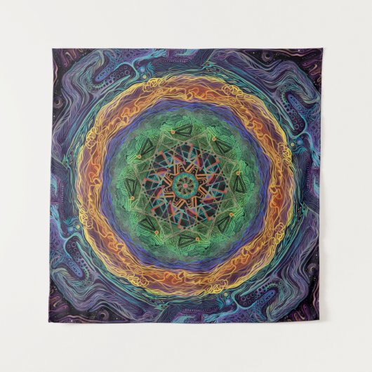 De volledige spectrumkosten wandkleed (Voorkant (horizontaal))