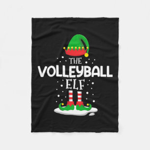 De Volleybal Elf Kerstfamilie Matching Outfi Fleece Deken