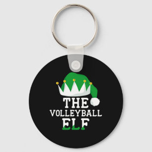De Volleybal Elf Xmas Familie Matching Groep Chris Sleutelhanger