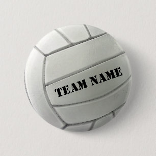 De volleybalnaam van uw team Button