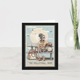 De Volleyll Moeder Skelet Tarot Kaartspel Dag Mot Kaart