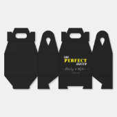 De VOLMAAKTE Match - Favor-box met medium puntgeve Bedankdoosjes (Ongevouwen)