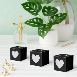 De VOLMAAKTE Match - Heart 2x2x2 Favor Box Bedankdoosjes