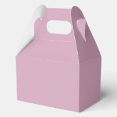 De VOLMAAKTE Match Solide Stof Dusty Rose Gable Bedankdoosjes (Achterkant)