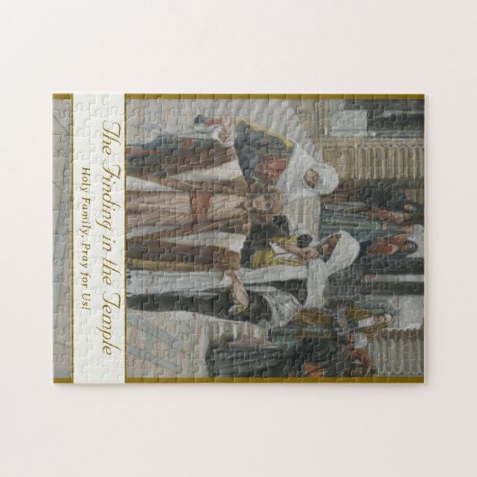 De vondst in de tempel legpuzzel (Horizontaal)