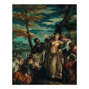 De vondst van Mozes door Veronese Fine Art Perfect Poster