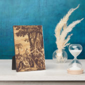 De vondst van Mozes uit het boek Exodus Fotoplaat (Zijkant)