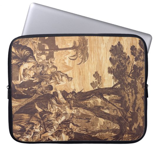 De vondst van Mozes uit het boek Exodus Laptop Sleeve (Voorkant)