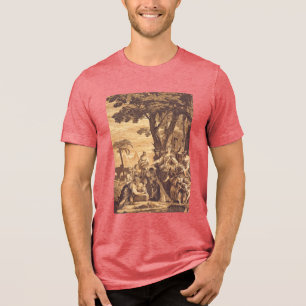 De vondst van Mozes uit het boek Exodus Tri-Blend Shirt