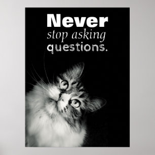 De Vonk die het Leren Poster machtigt