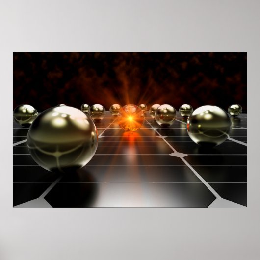 De vonk van een idee poster (Voorkant)