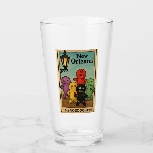 "De Voodoo 5" Glas (Voorkant)