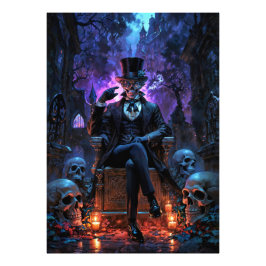 De Voodoo Gentleman Baron Samedi Foto Afdruk