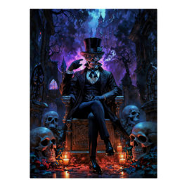 De Voodoo Gentleman Baron Samedi Perfect Poster