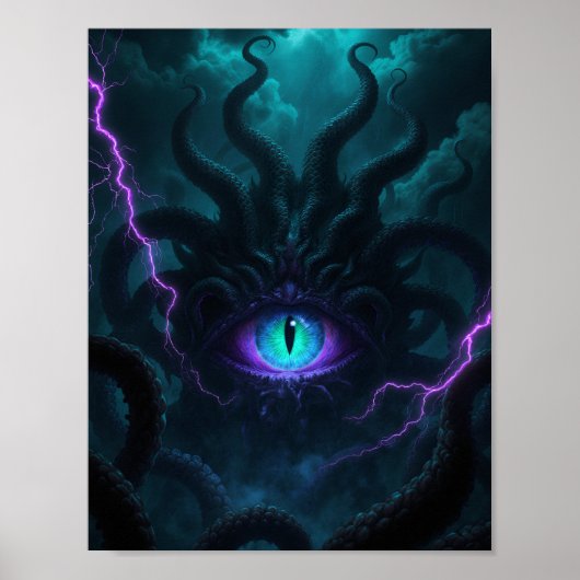 De voorbode hieronder poster (Voorkant)