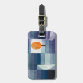 De voorbode van de herfst ,kubisme Beroemde Schild Bagagelabel (Voorkant verticaal)